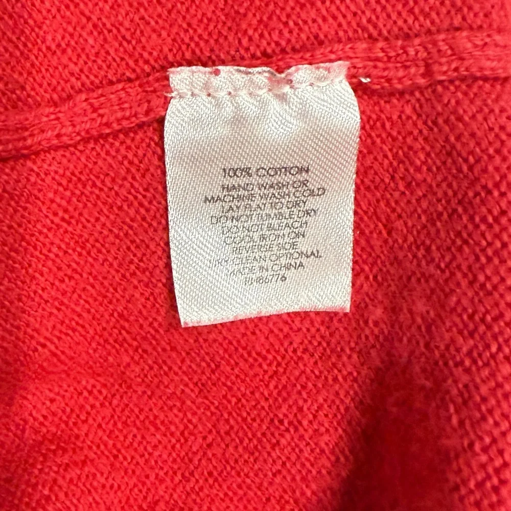 J. Society Red Sweater with White Star Accents - Picture 3 of 4